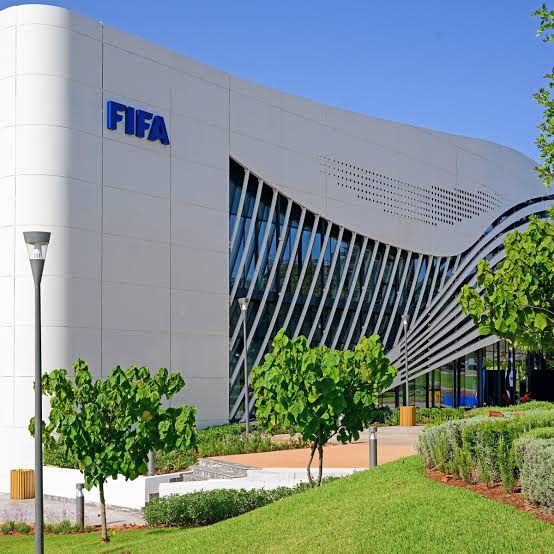 The FIFA Africa office building in Rabat, Morocco — headquarters of FIFA's continental presence in the host country of the 2030 World Cup